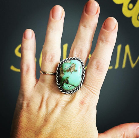 Hi-Grade Royston Turquoise Ring