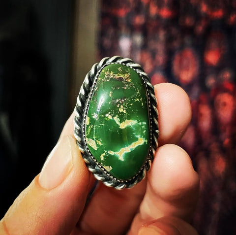 Hi-Grade Royston Turquoise Ring